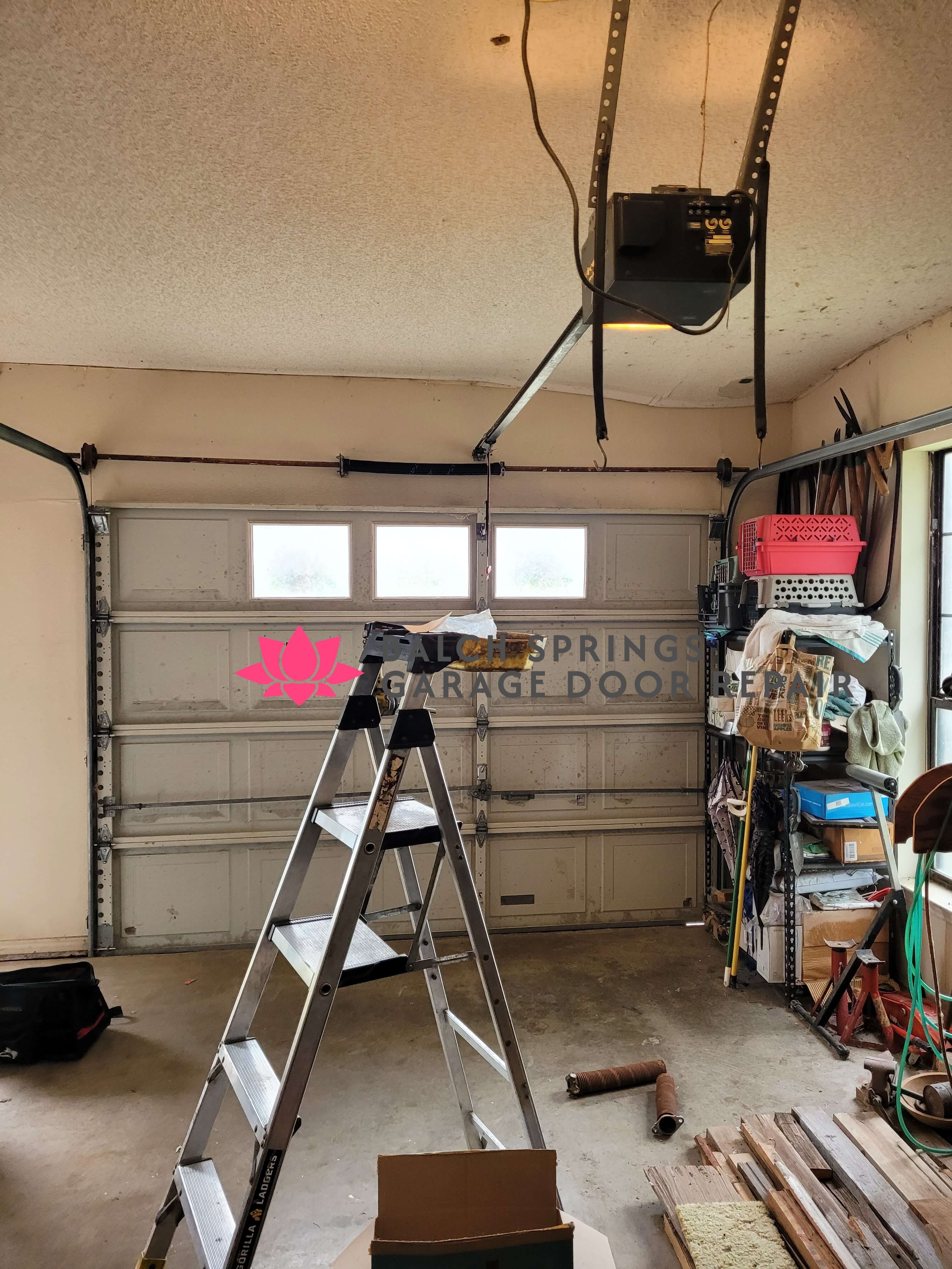 single-garage-door-springs-replacement